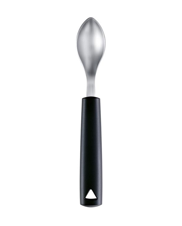 Triangle Quenelle lepel klein - op kaart