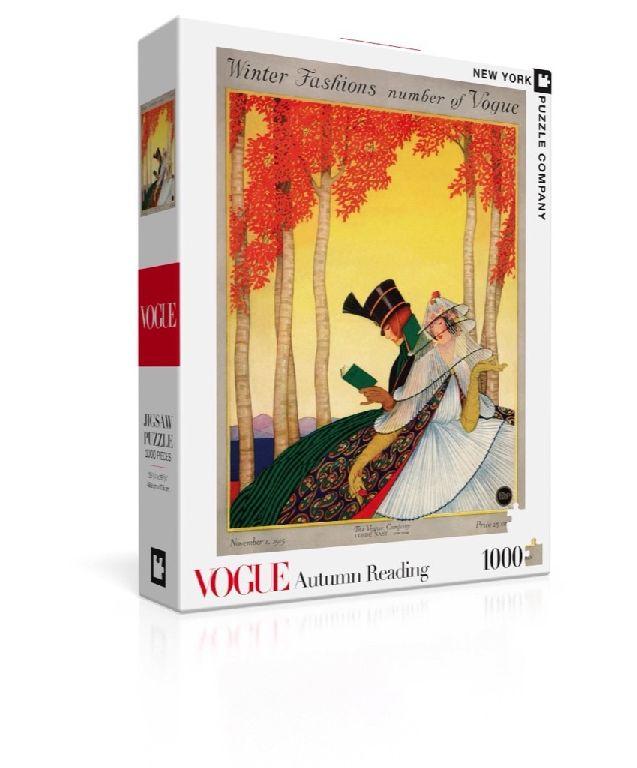 New York Puzzle Company Puzzel Autumn Reading - 1000 stukjes