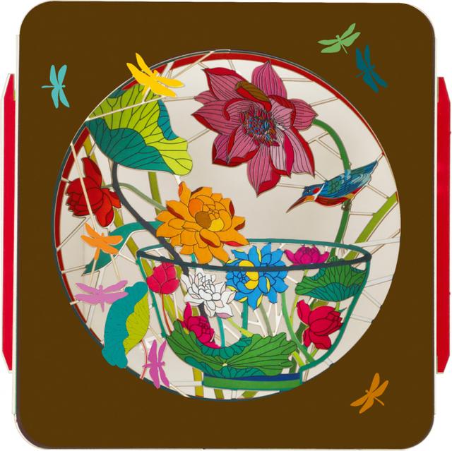Forever Cards Art Box Wenskaart - Bowl & Flowers