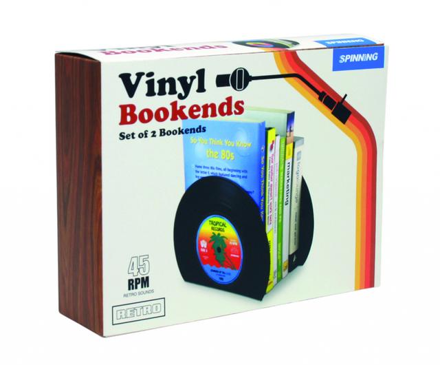 Gift Republic Boekensteunen - Vinyl