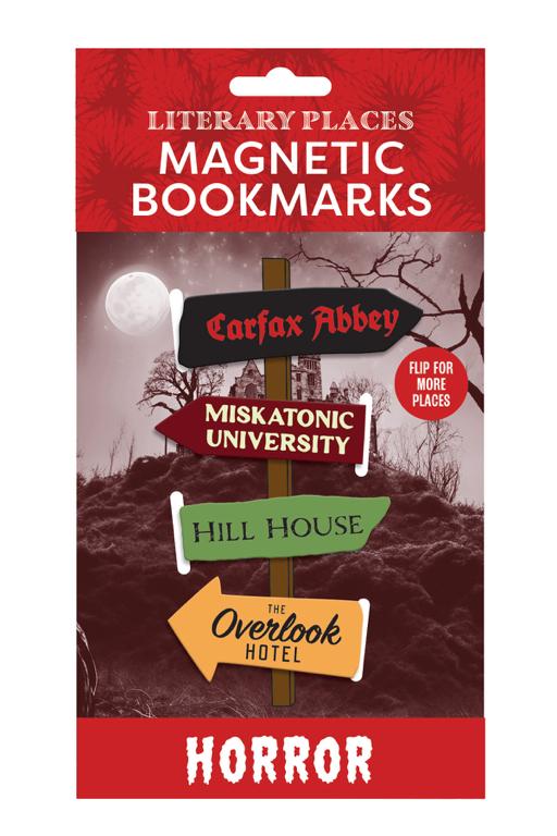 UPG Magnetische boekenleggers set van 4 - Horror