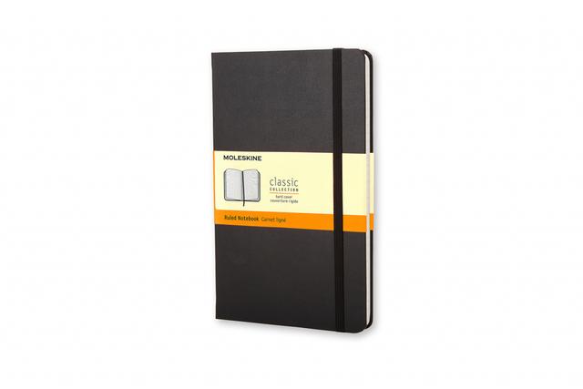 Moleskine Notebook Pocket Ruled Hard Cover Black