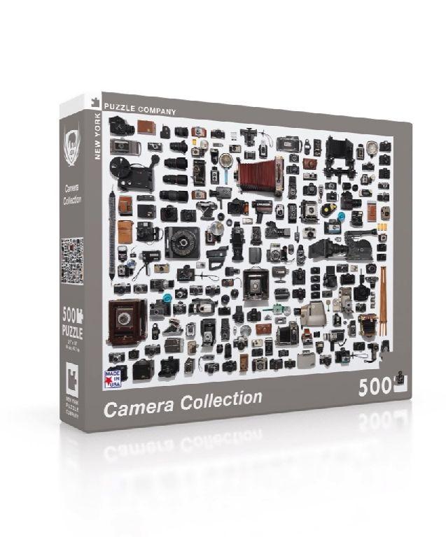 New York Puzzle Company Puzzel Camera Collection - 500 stukjes