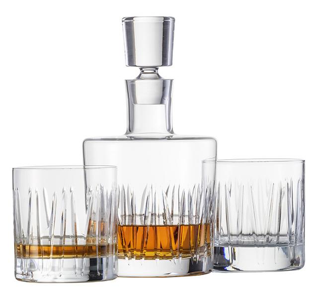 Zwiesel Glas Destille No. 2 (Basic Bar Motion) Whisky set 1 karaf 0.75L + 2 glazen
