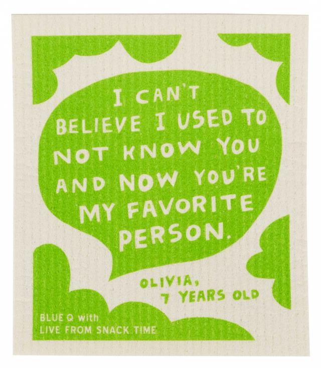 Blue Q Vaatdoek - Fav Person
