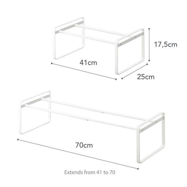 Yamazaki Frame Schoenenrek - Wit