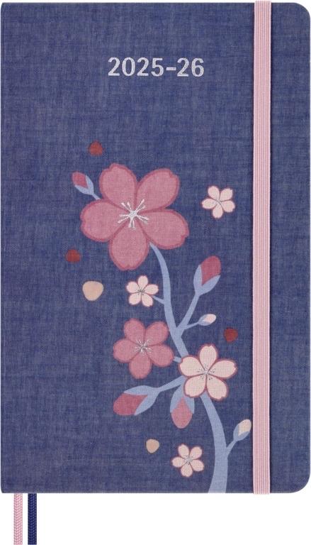 Moleskine Sakura Weekagenda Large 18 maanden - Hardcover - Blue