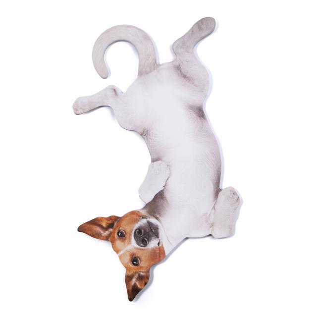 Mustard Notitieblok - Dog Hanging