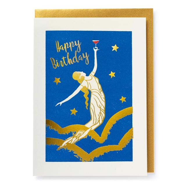 Archivist Cards Wenskaart - Happy Birthday Lady