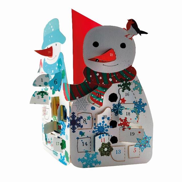 Forever Cards Adventskalender Wenskaart - Snowman