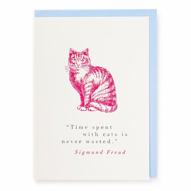 Archivist Cards Card - Time Spent With Cats