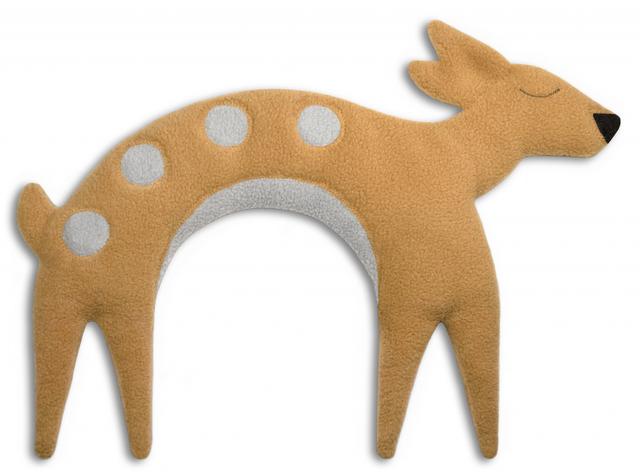 Leschi Warming pillow Flora the fawn - sand