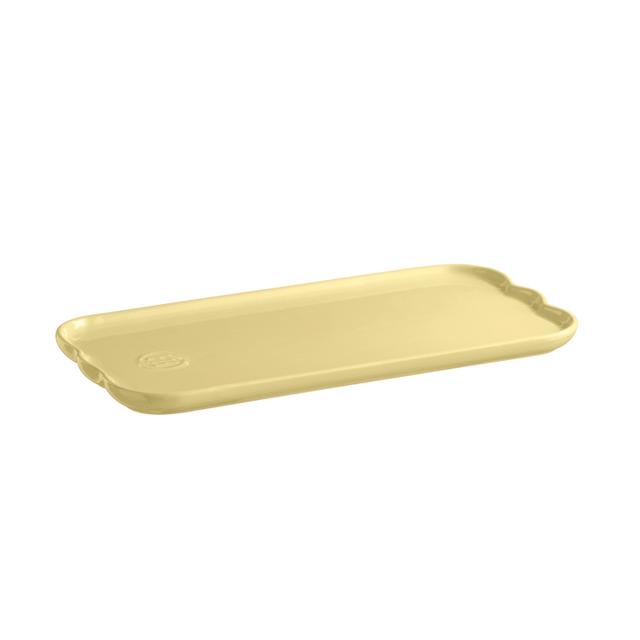 Emile Henry Madeleine Serveerschaal - 315x150x20mm - Vanille