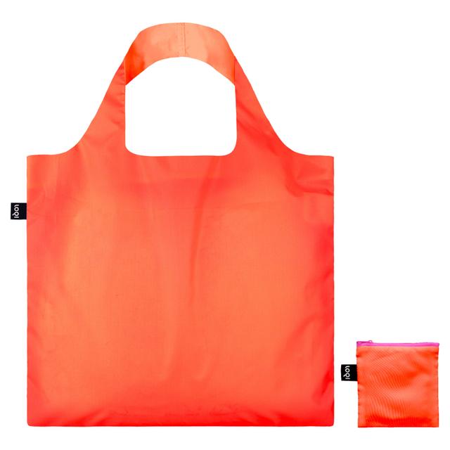 LOQI Bag Large - Neon Dark Orange gerecycled