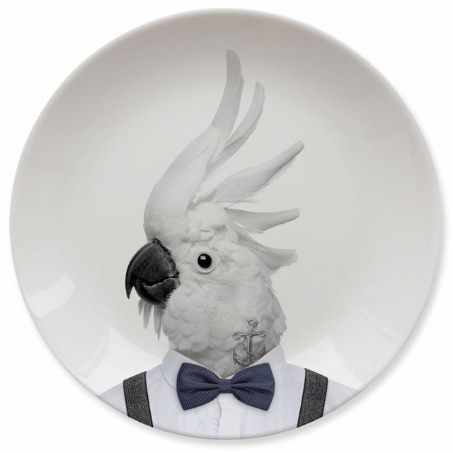 Mustard Bord - Wild Dining Cockatoo