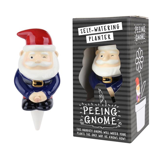 Gift Republic Peeing Gnome - Self Watering Planter