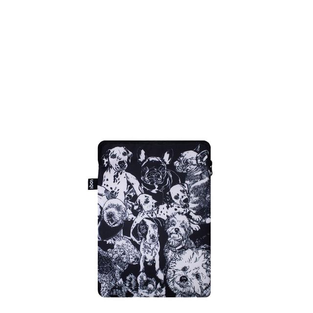 LOQI Laptop Sleeve Medium - Dogs gerecycled
