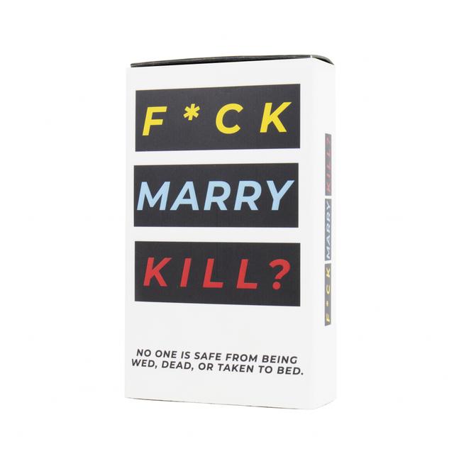Gift Republic Kaartenset - F*ck, Marry, Kill