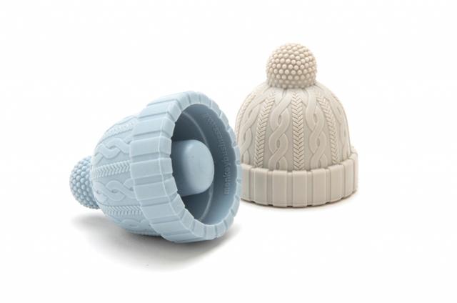 Monkey Business Beanie - blue & grey - set 2 pcs