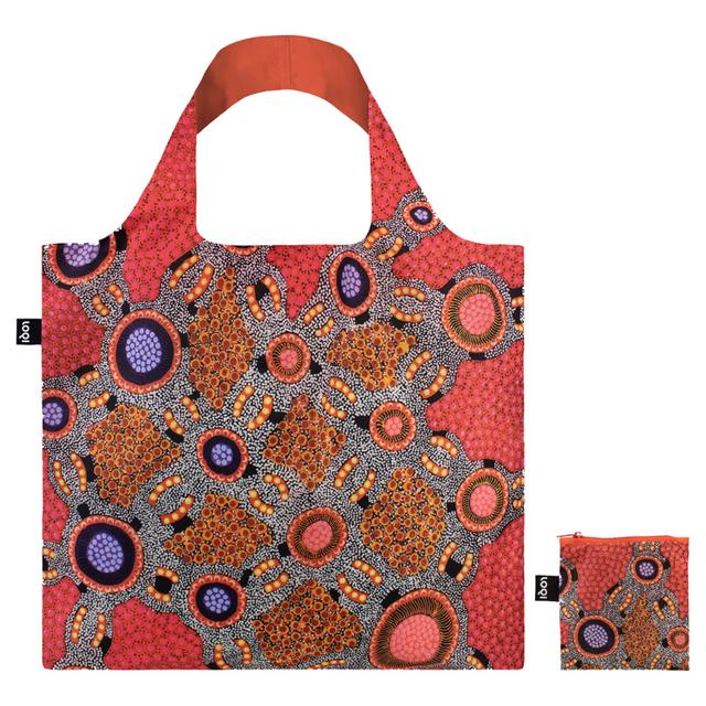 LOQI Bag Large - Water Dreaming Pink gerecycled