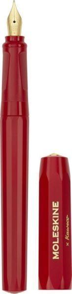 Moleskine Kaweco Vulpen Medium Penpunt - Red