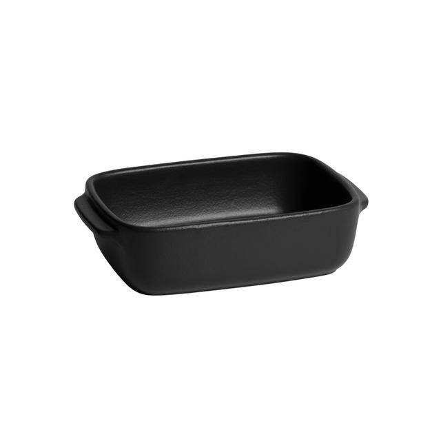 Emile Henry Solo Schaal rechthoekig - 185x120xx50mm - Basalte