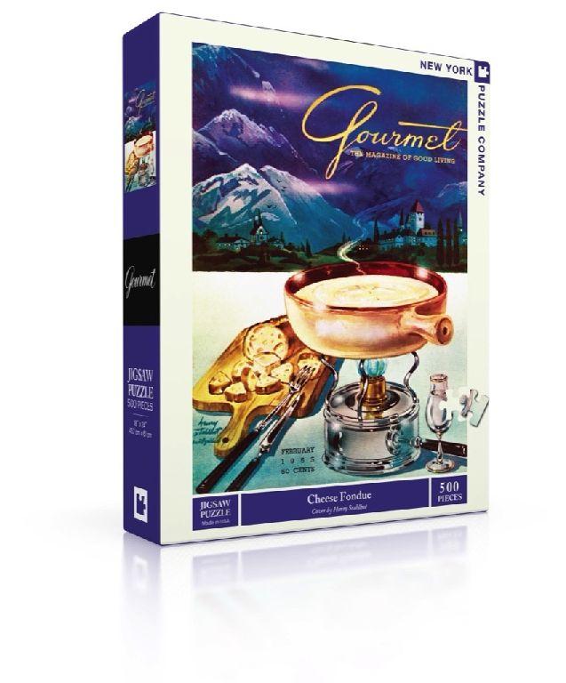 New York Puzzle Company Puzzel Cheese Fondue - 500 stukjes