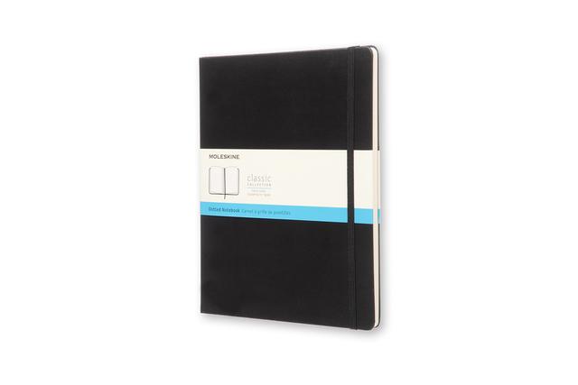 Moleskine Classic Notitieboek XL - Hardcover - Gestippeld - Black
