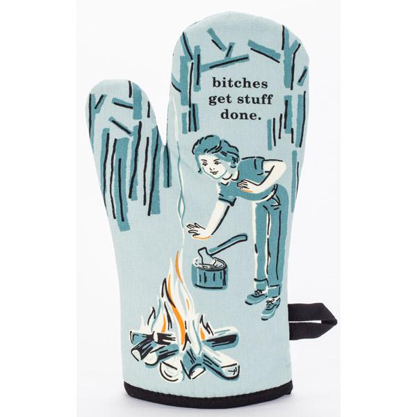 Blue Q Ovenwant - Bitches Get Stuff Done