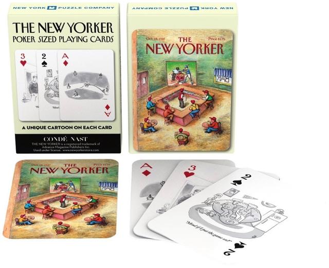 New York Puzzle Company Speelkaarten Sports Cartoon