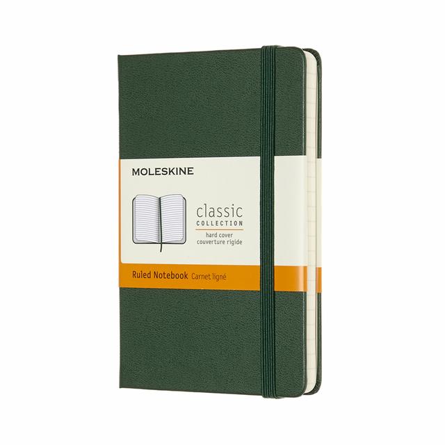Moleskine Classic Notitieboek Pocket - Hardcover - Gelinieerd - Myrtle Green