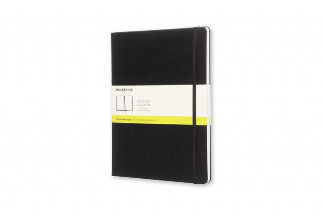Moleskine Classic Notitieboek XL - Hardcover - Blanco - Black