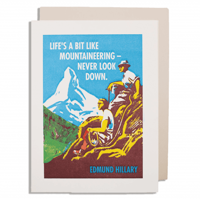 Archivist Cards Card - Mountaineering