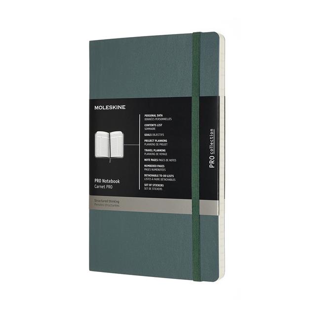 Moleskine Professional Collection Notitieboek Large - Softcover - Forest Green