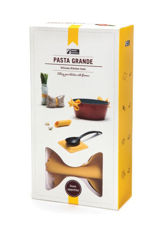 Monkey Business Keukenhulpjes Pasta Grande set van 4