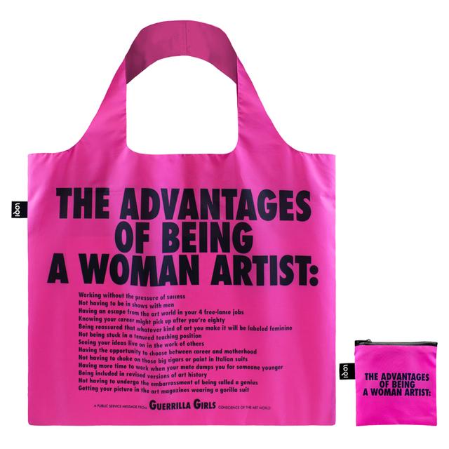 LOQI Bag -  The Advantages Of Being A Woman Artist Large Recycled