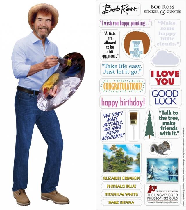 UPG Wenskaart - Bob Ross