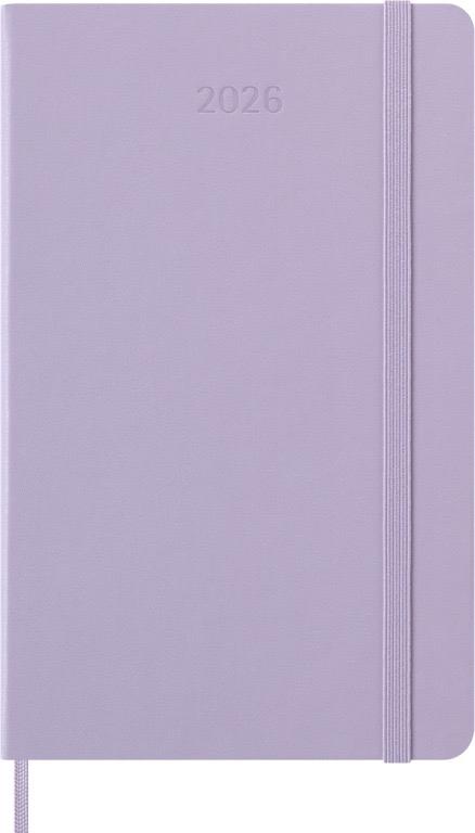 Moleskine Classic Dagagenda Large 12 maanden - Hardcover - Pastel Lilac