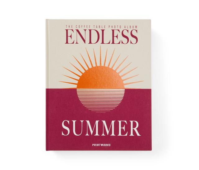 Printworks Photo Album - Endless Summer Maroon