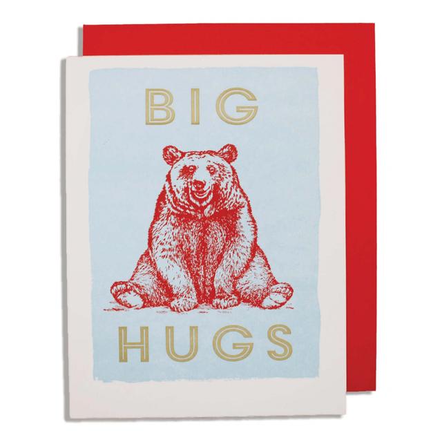 Archivist Cards Card - Hugs Bear