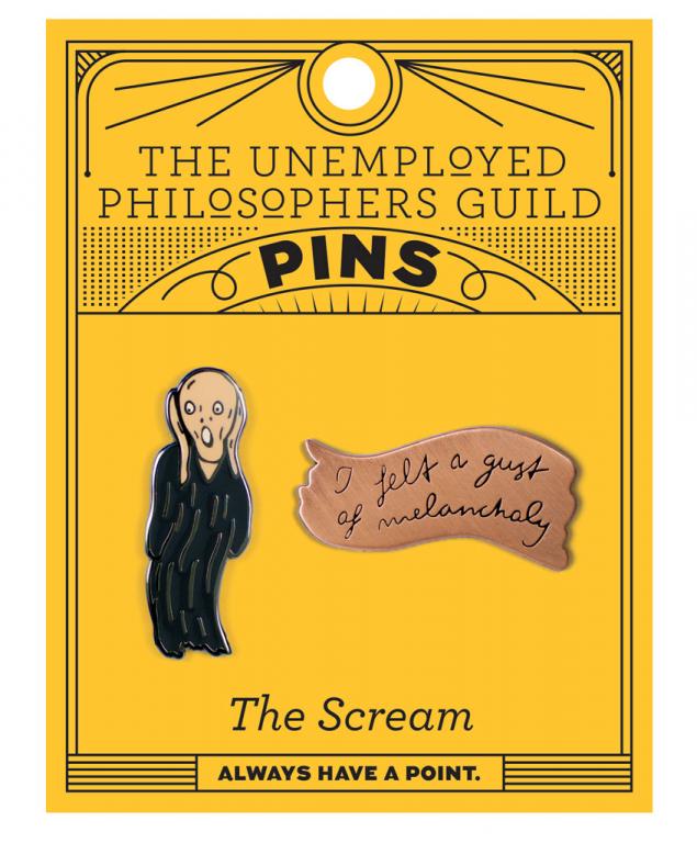 UPG Pins - Scream & Melancholy
