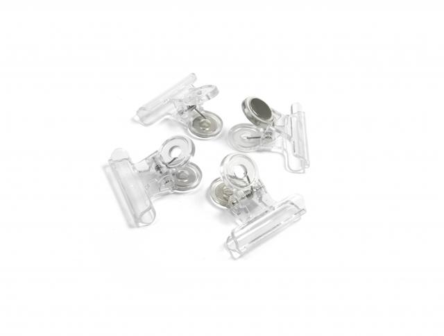 Trendform Magneetclip Graffa Transparant - Set van 4