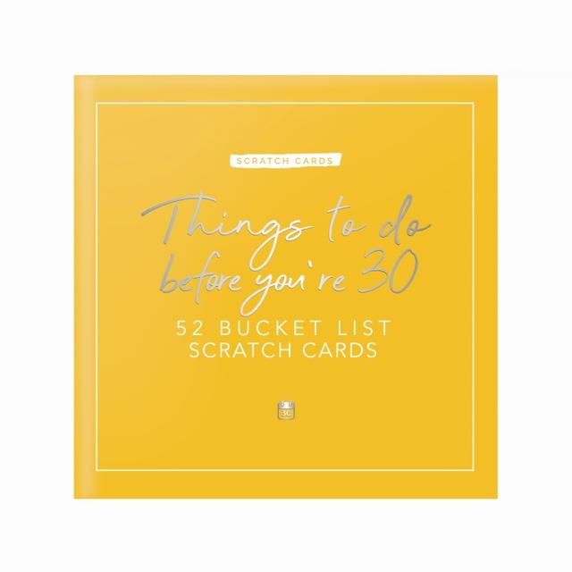 Gift Republic Kraskaarten - Things to do before you're 30