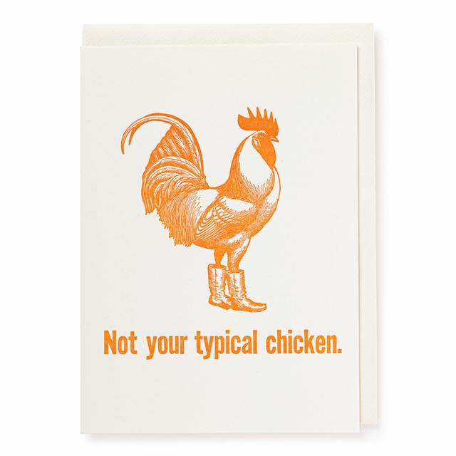 Archivist Cards Card - Not your Typical Chicken