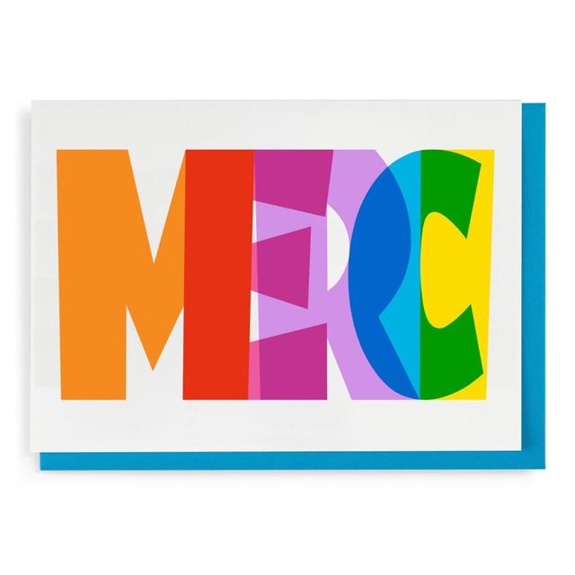Archivist Cards Wenskaart - Merci by Pressink