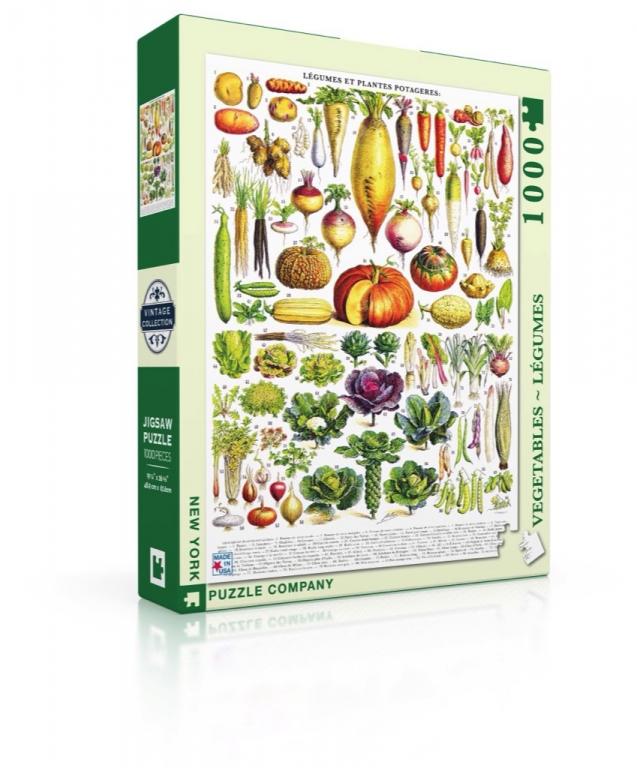 New York Puzzle Company Puzzel Vegetables ~ Légumes - 1000 stukjes