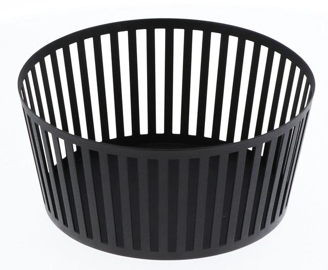 Yamazaki Fruit basket deep - Tower - black