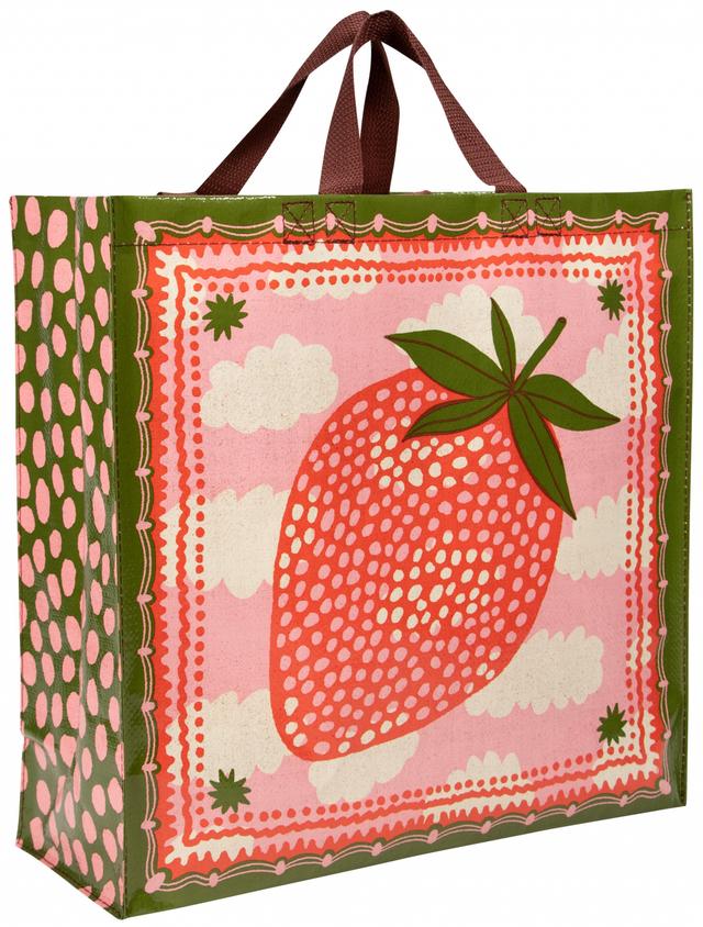 Blue Q Shopper - Strawberry Clouds