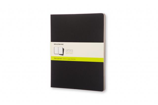 Moleskine Schrift XXL set van 3 - Blanco - Black