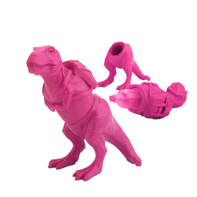 Mustard T-Rex Highliter Pink